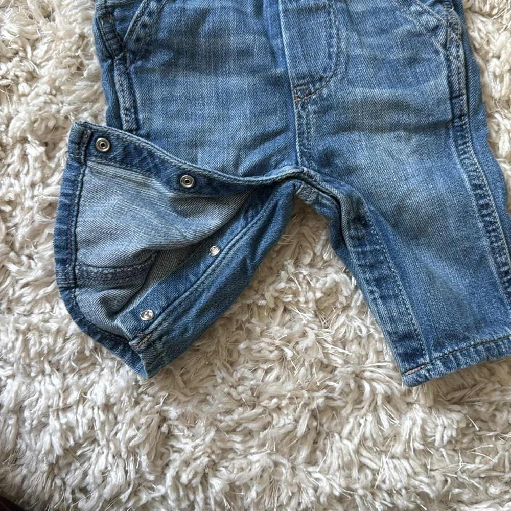 Organic cotton baby gap overalls